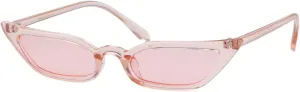 ADE WU Retro Cat eye Sunglasses for Women Cute Small Narrow Skinny Sexy 50s 60s Stylish Cateye Sun Glasses