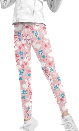 Athletic Leggings for Girls Sport Leggings Dance Running Yoga Tights