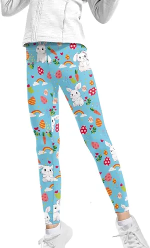 Athletic Leggings for Girls Sport Leggings Dance Running Yoga Tights