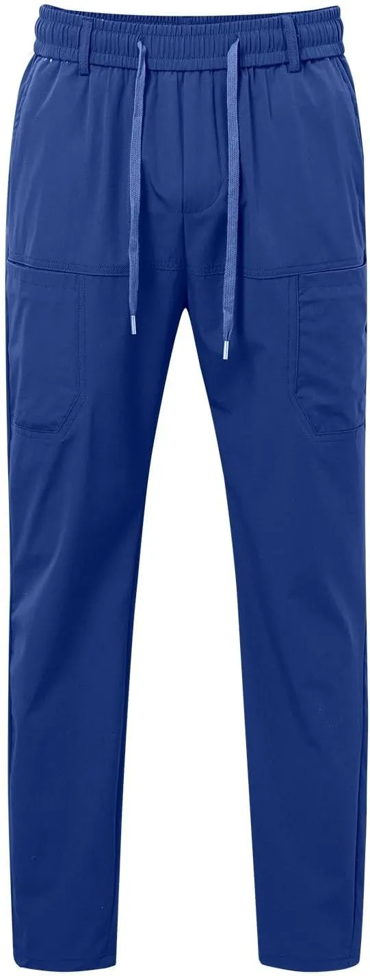 Big and Tall Cargo Pants for Men, Multipants - High Stretch Multi-Pocket Durable Cargo Pants, Lightweight Hiking Pants
