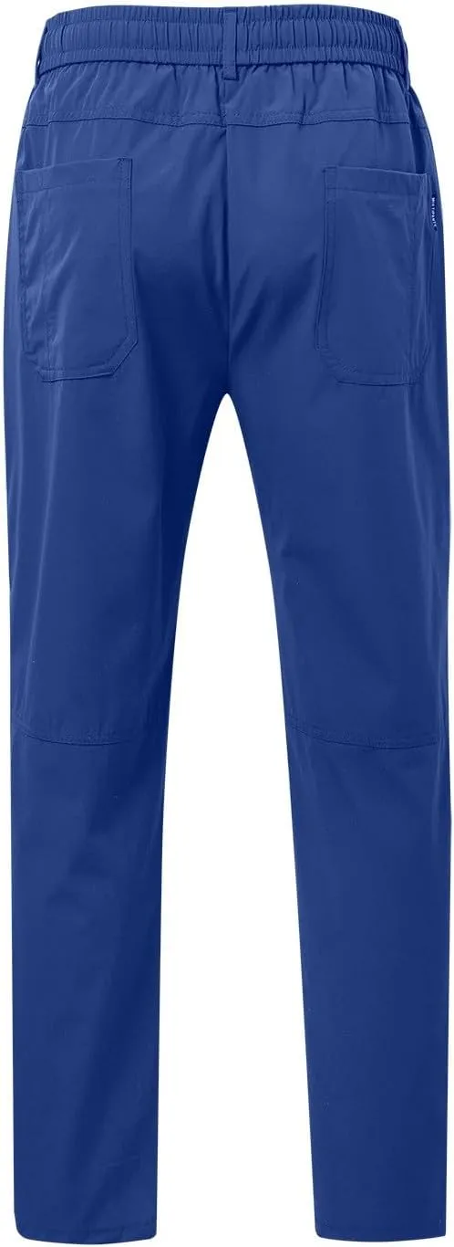 Big and Tall Cargo Pants for Men, Multipants - High Stretch Multi-Pocket Durable Cargo Pants, Lightweight Hiking Pants