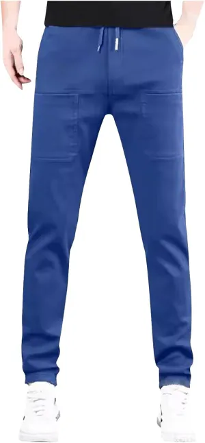 Big and Tall Cargo Pants for Men, Multipants - High Stretch Multi-Pocket Durable Cargo Pants, Lightweight Hiking Pants