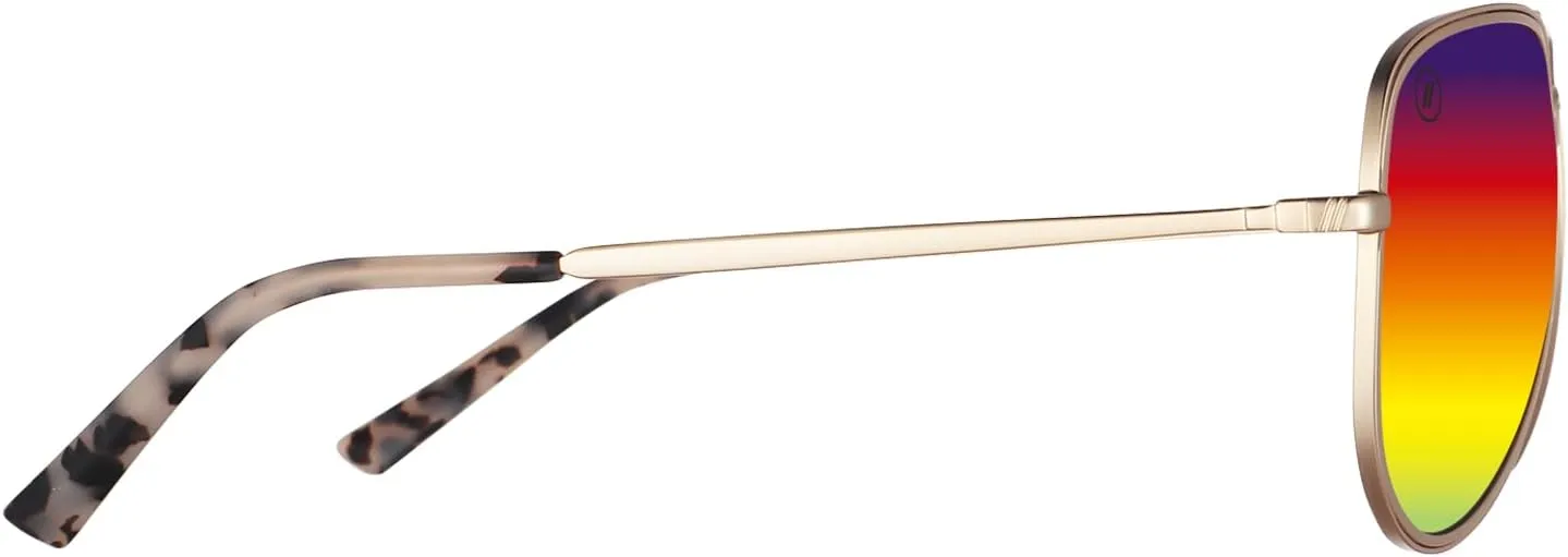 Blenders Eyewear A Series – Aviator Style Polarized Sunglasses – 100% UV Protection – For Men & Women