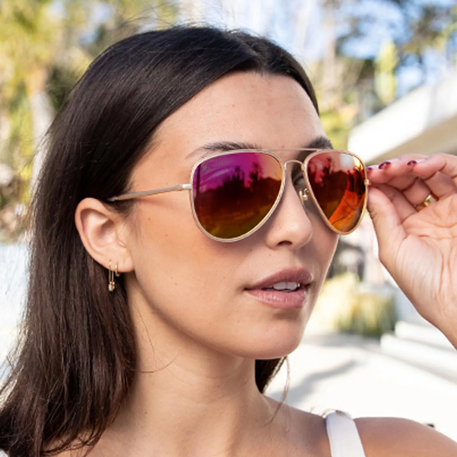 Blenders Eyewear A Series – Aviator Style Polarized Sunglasses – 100% UV Protection – For Men & Women