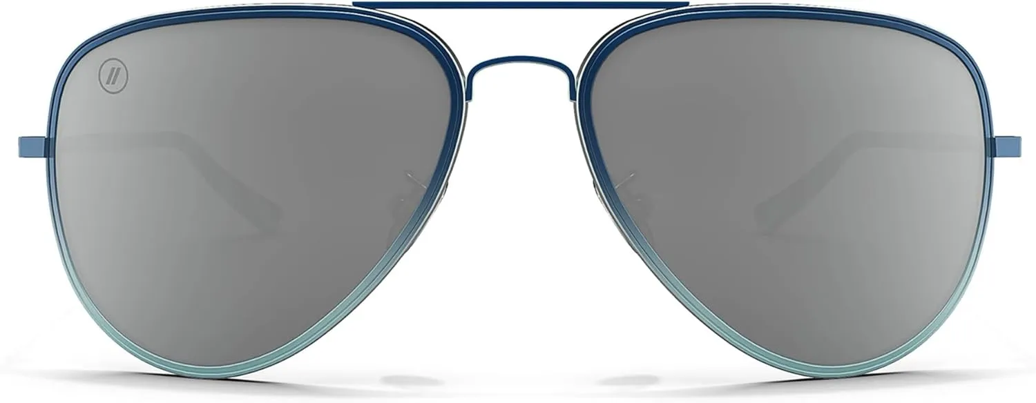 Blenders Eyewear A Series – Aviator Style Polarized Sunglasses – 100% UV Protection – For Men & Women