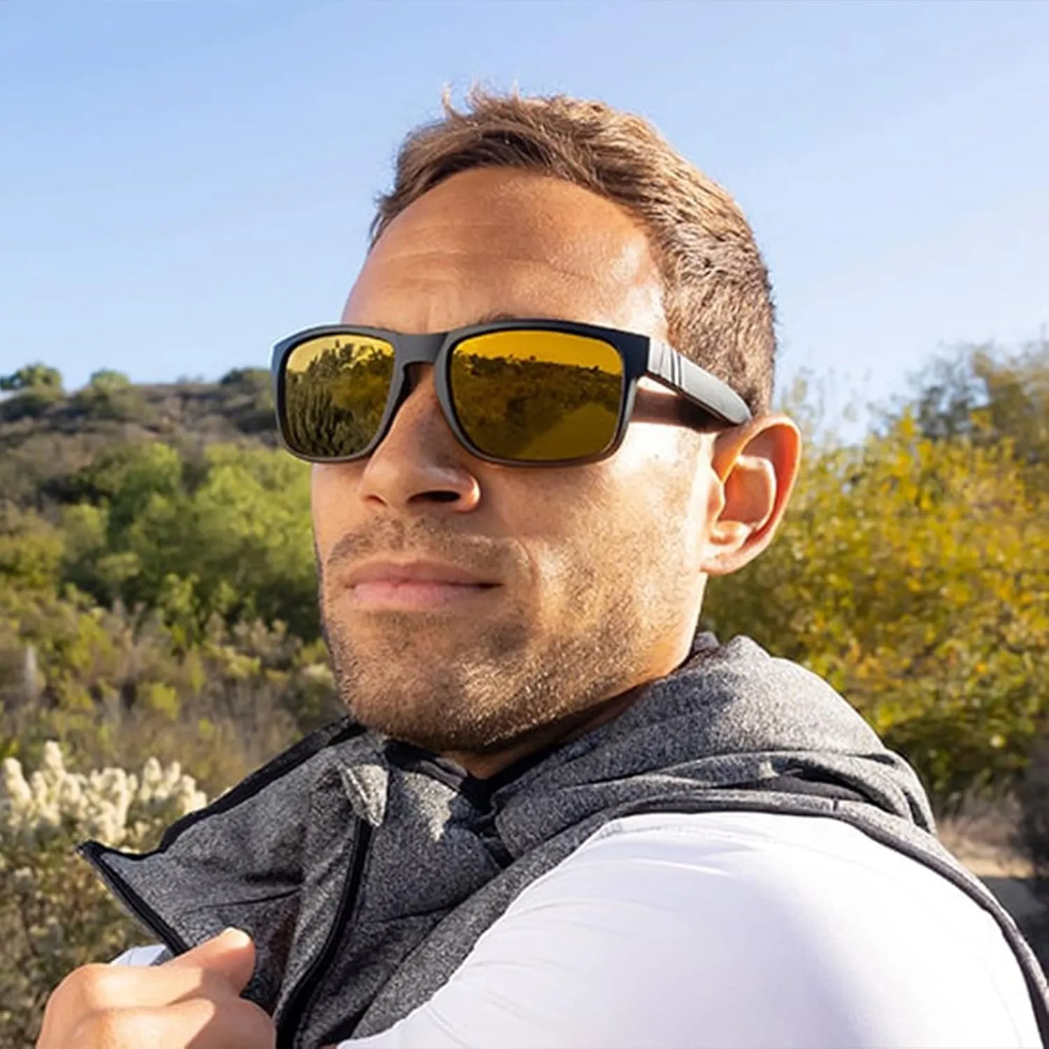Blenders Eyewear Canyon – Polarized Sunglasses – Active Style, Durable Frame – 100% UV Protection – For Men & Women