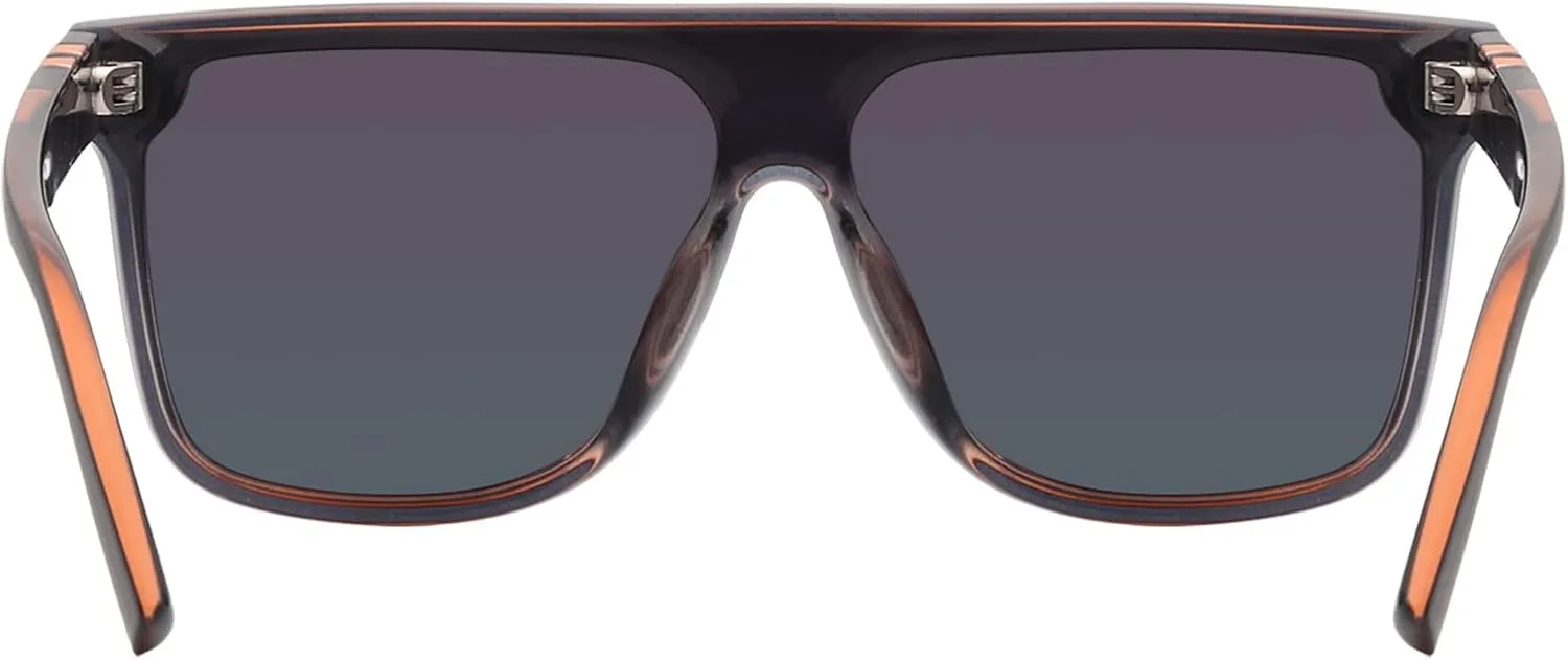 Blenders Eyewear SciFi – Polarized Sunglasses – Single-Lens with a Flat-Top Design – 100% UV Protection – For Men & Women