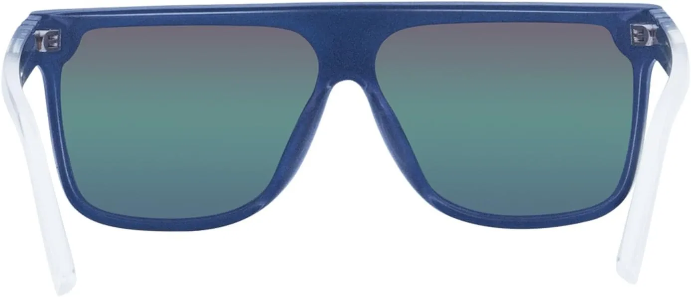 Blenders Eyewear SciFi – Polarized Sunglasses – Single-Lens with a Flat-Top Design – 100% UV Protection – For Men & Women