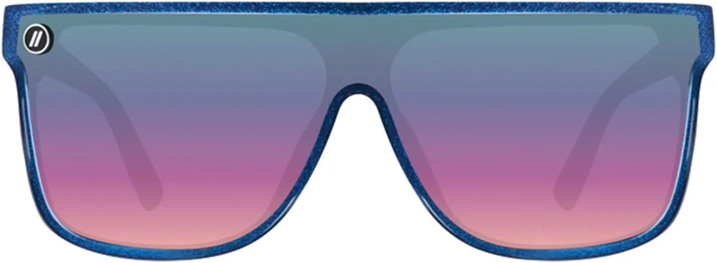Blenders Eyewear SciFi – Polarized Sunglasses – Single-Lens with a Flat-Top Design – 100% UV Protection – For Men & Women