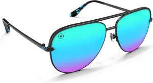 Blenders Eyewear Shadow – Polarized Sunglasses – Modern Aviator-Style, Metal Frames – 100% UV Protection – For Men & Women