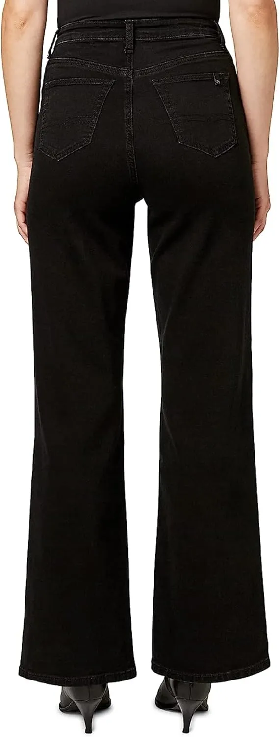 Buffalo David Bitton Women's Addie High Rise Wide Leg Jeans