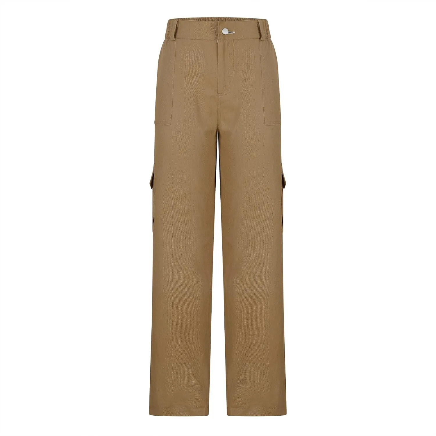 Cargo Pants for Women High Waisted Pants Baggy Stretchy Wide Leg Y2K Streetwear Multiple Pockets Fashion Cargo Jeans