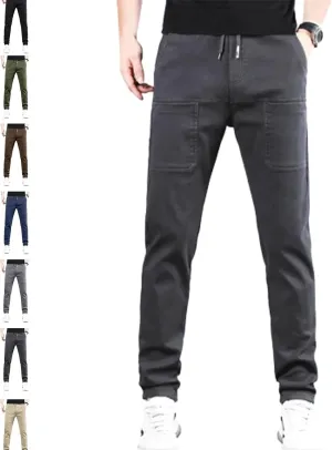 Cargo Pants, Men Multipants - High Stretch Multi-Pocket Durable Cargo Pants 6 Pockets