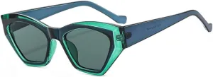Cat Eye Colorful Sunglasses For Women Vintage Sun Glasses Ladies Shades UV400 Eyewear