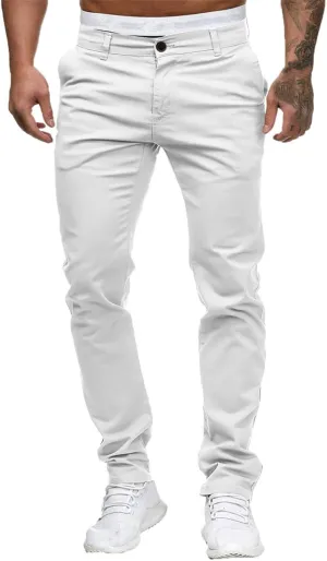 Cathalem Mens Sweatpants,Men's Slim Fit Joggers Pants Athletic Trousers Workout Tapered Sweatpants Running Pants with Pockets