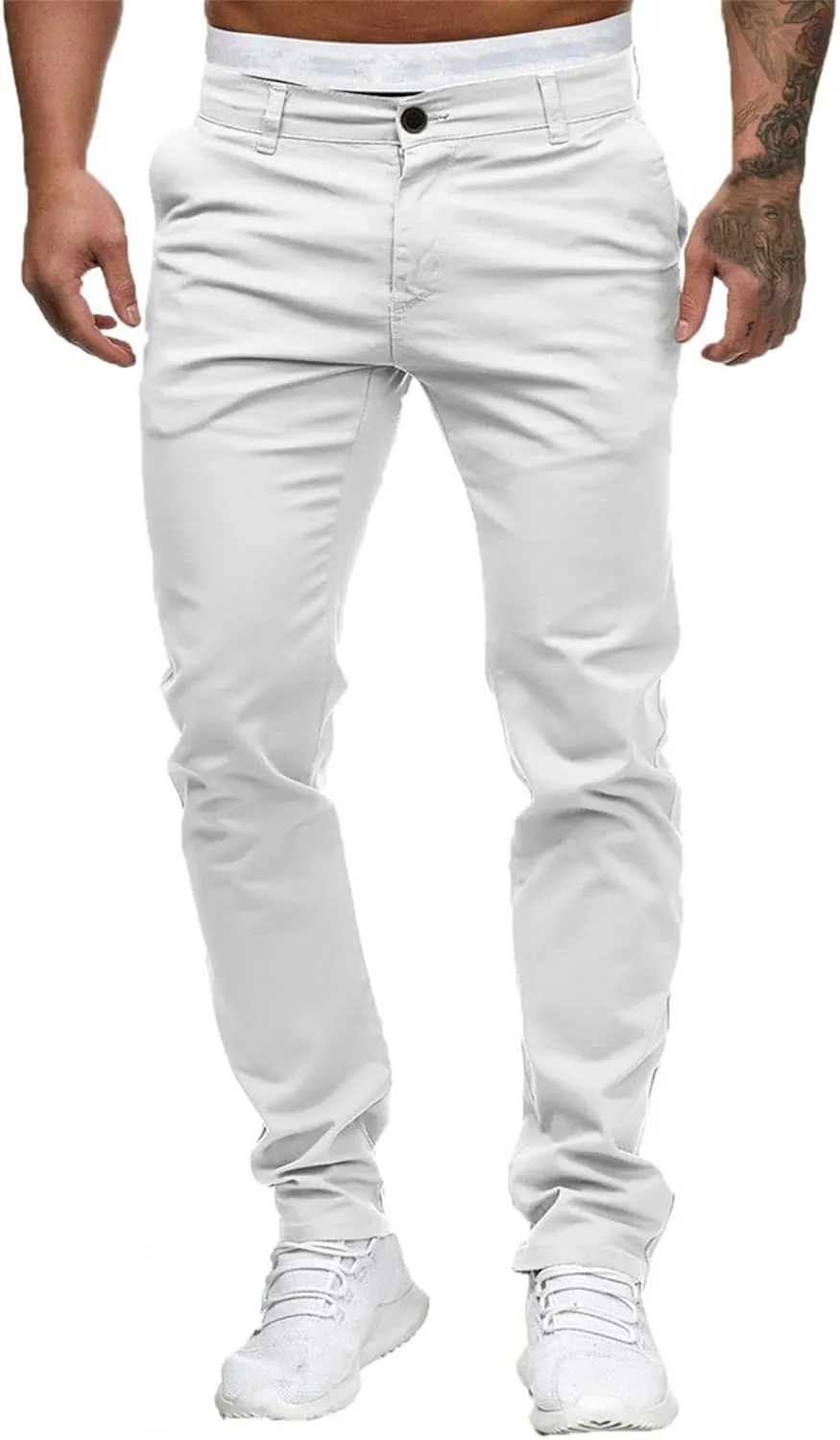 Cathalem Mens Sweatpants,Men's Slim Fit Joggers Pants Athletic Trousers Workout Tapered Sweatpants Running Pants with Pockets
