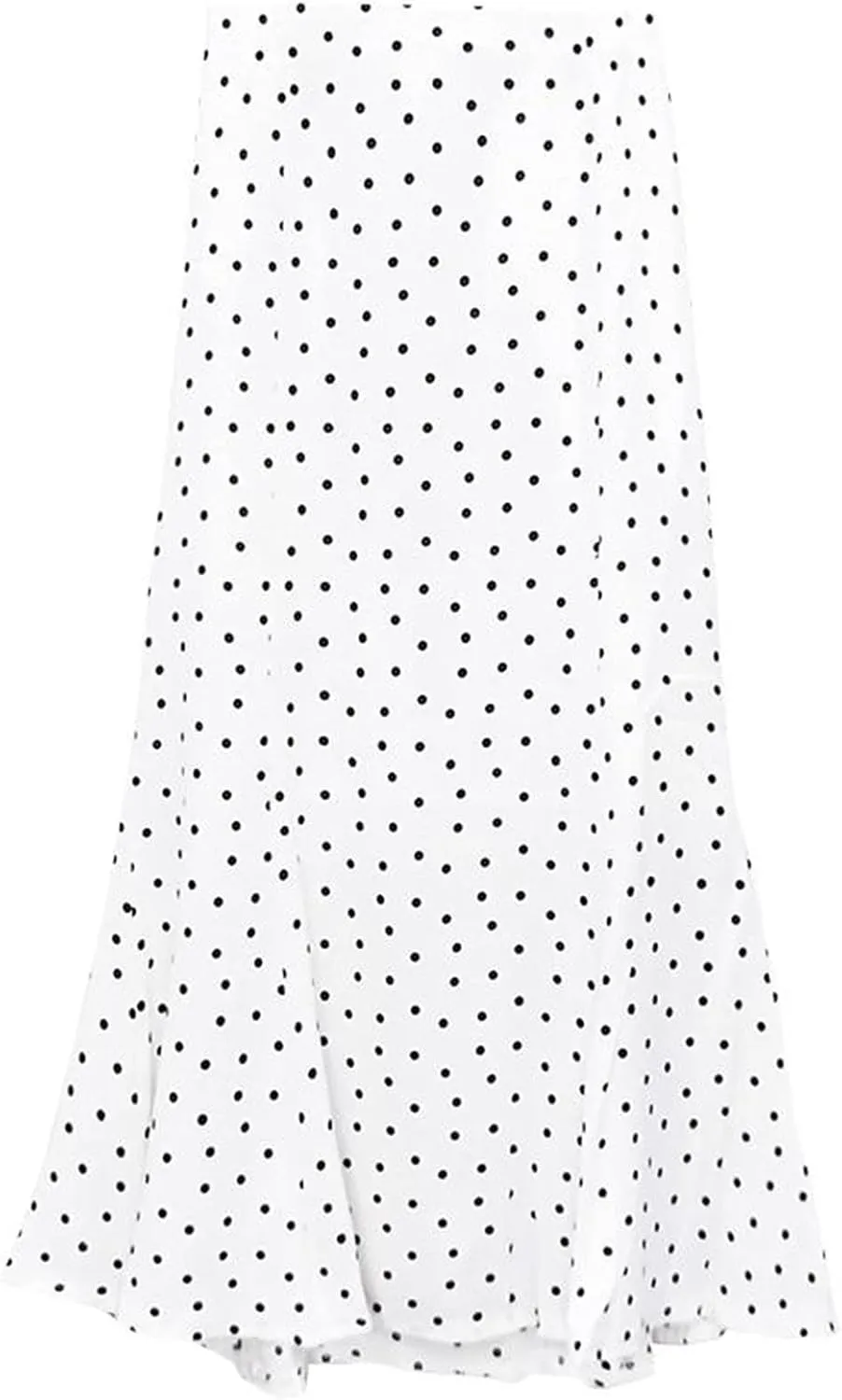 Chiffon Hong Kong-Style Skirt for Women,Summer,high-Waist A-line mid-Length Pencil Skirt