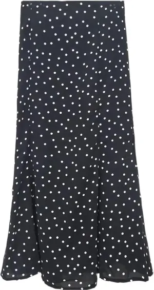 Chiffon Hong Kong-Style Skirt for Women,Summer,high-Waist A-line mid-Length Pencil Skirt