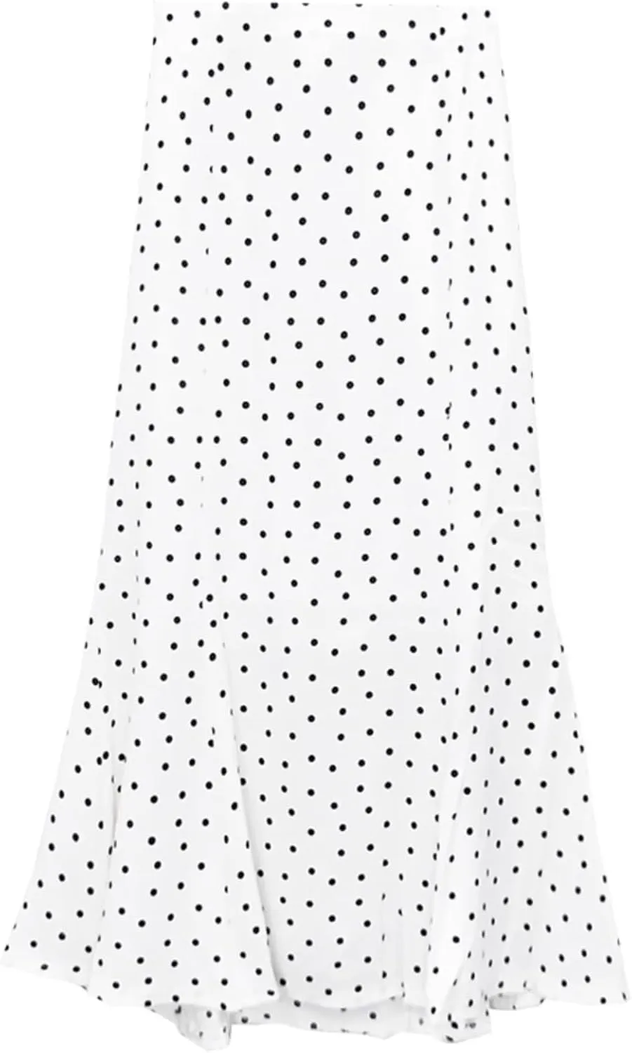 Chiffon Hong Kong-Style Skirt for Women,Summer,high-Waist A-line mid-Length Pencil Skirt