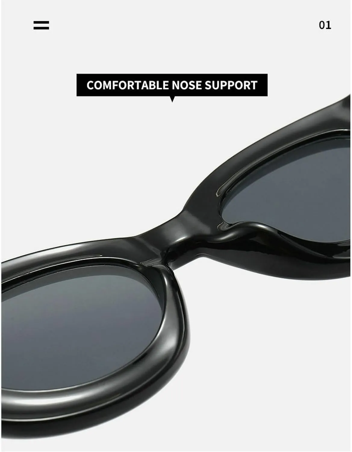 COTIA Cute Inflated Round Sunglasses Women Men 2023 Y2K Punk Cat Eye Sun Glasses Vintage Eyewear