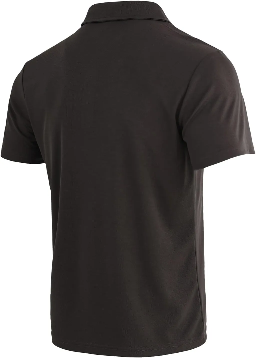Facitisu Mens Polo Shirt Short Sleeve Golf Collared Casual Quick Dry Performance T-Shirt