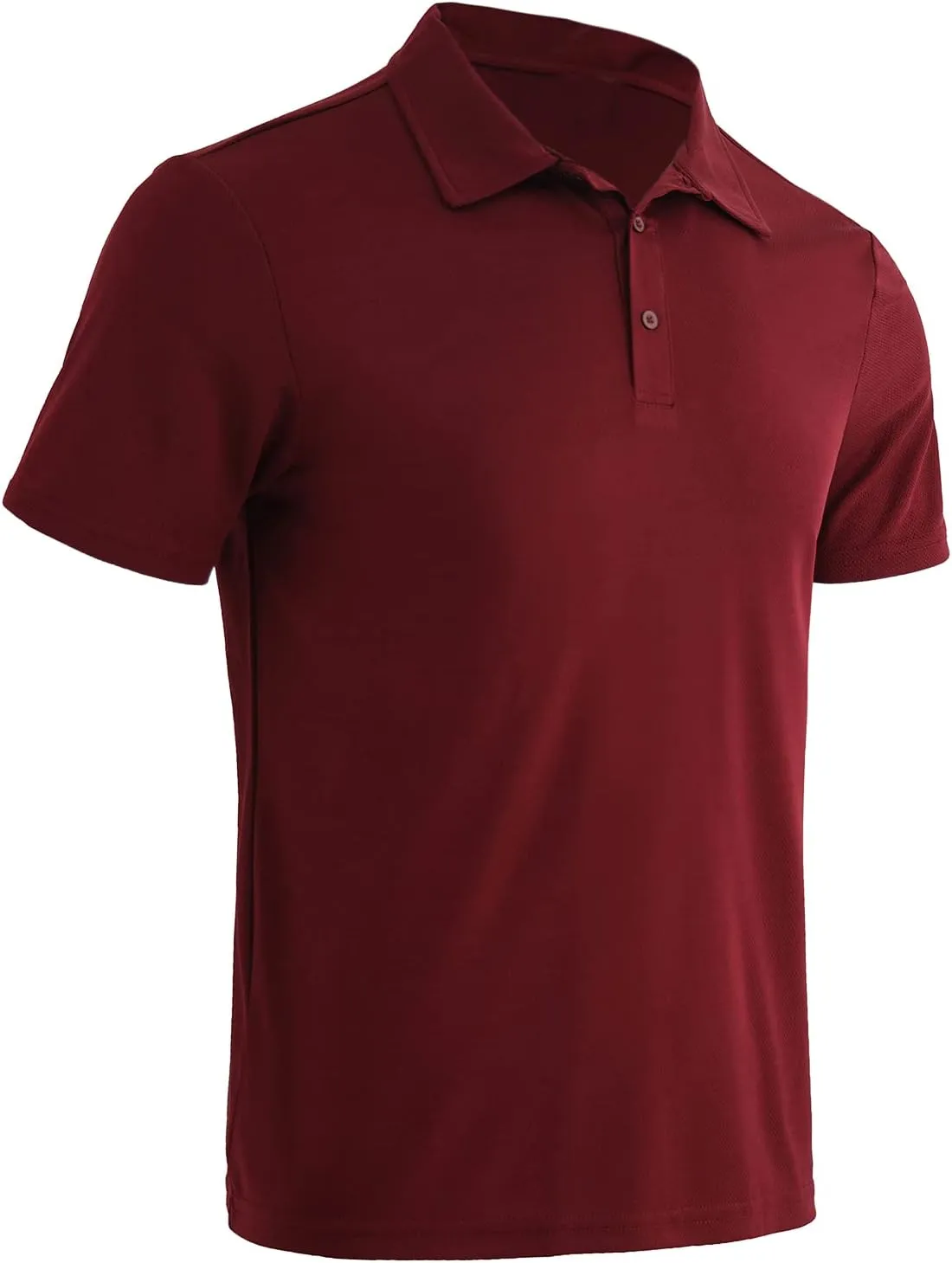 Facitisu Mens Polo Shirt Short Sleeve Golf Collared Casual Quick Dry Performance T-Shirt