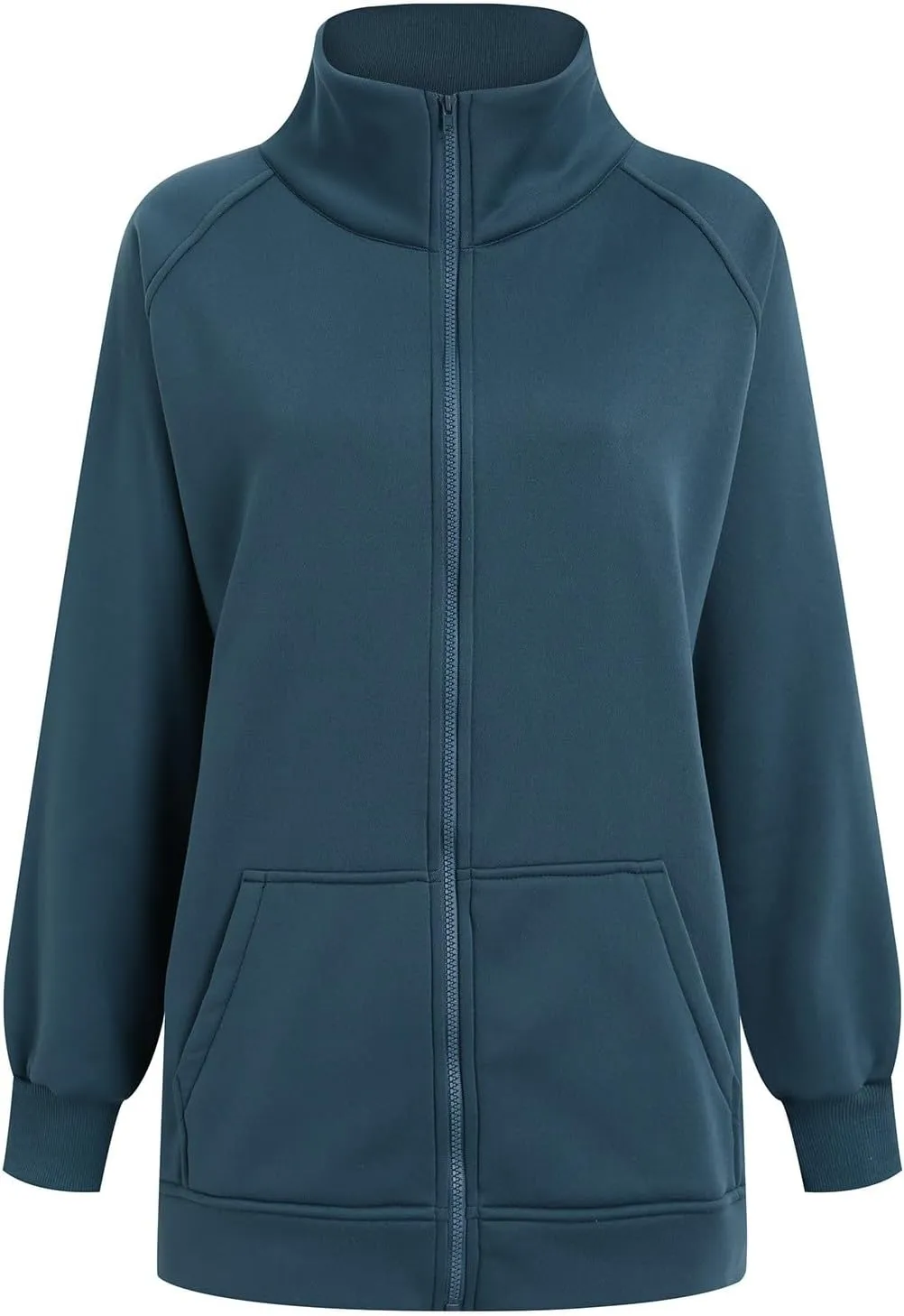 Fall Outfits Womens Oversized Sweatshirt Womens Zip Up Hoodies Cropped Sweatshirts Fleece Jackets Casual Hooded