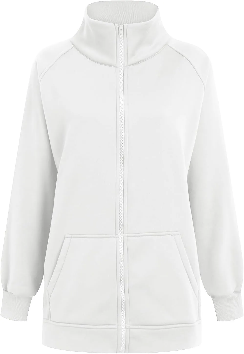 Fall Outfits Womens Oversized Sweatshirt Womens Zip Up Hoodies Cropped Sweatshirts Fleece Jackets Casual Hooded