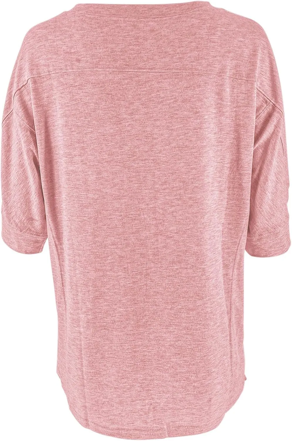 Fanway&EC Women's Short Sleeve T Shirts Crewneck Oversized Tee Casual Summer Tops Loose Fitted