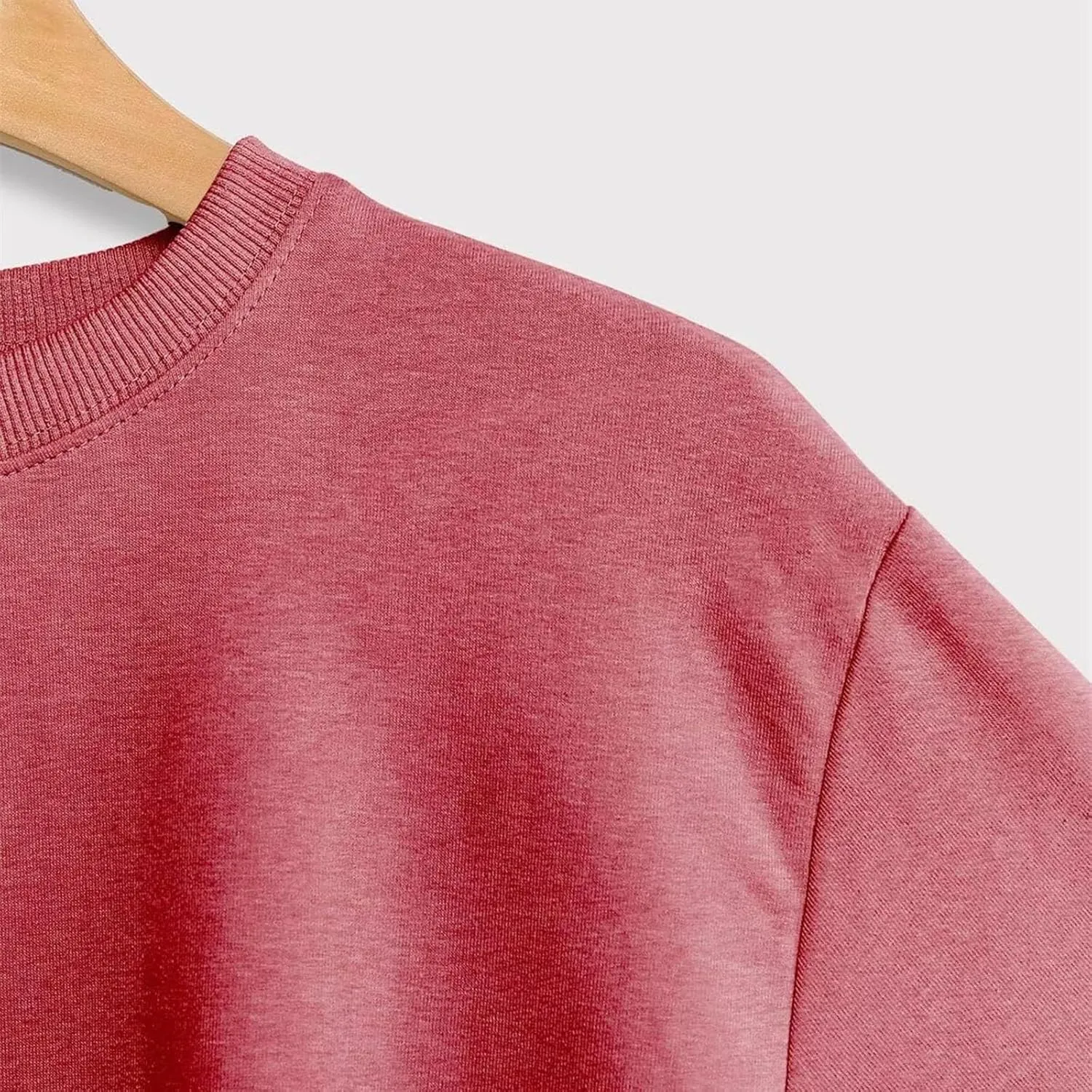 Fashion Sweatshirt for Women Funny Letter Print Regular Fit Long Sleeve Crewneck Pullovers Lightweight Hoodless Tops