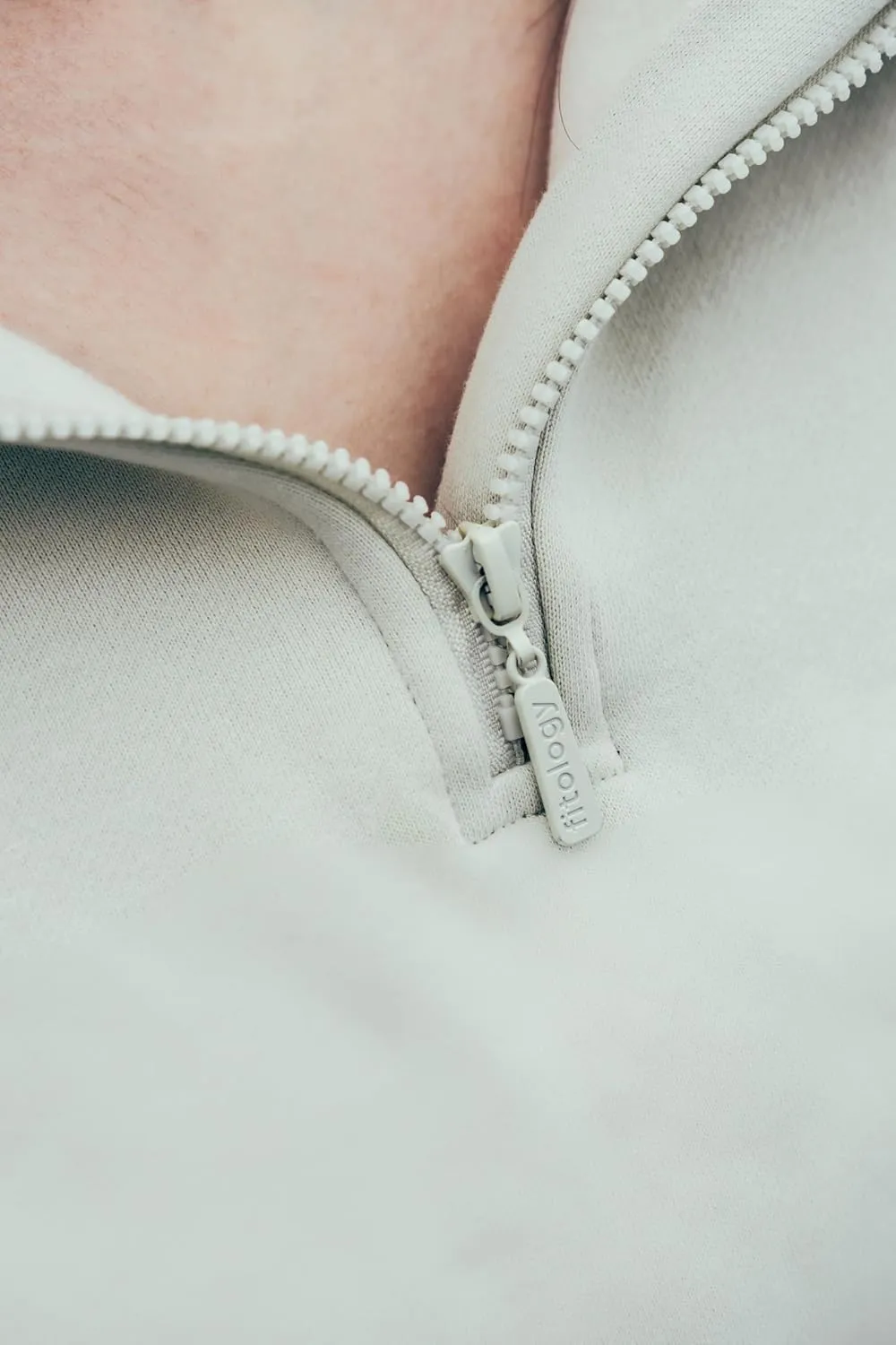 French Terry Cropped Zip Up Hoodies Sweatshirt for Women Half Zip Pullover Sweater Hoodie Workout Jacket