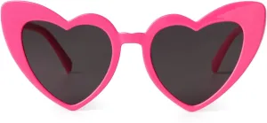 GIFIORE Heart Sunglasses Vintage Retro Oversized Heart Shaped Cat Eye Sun Glasses