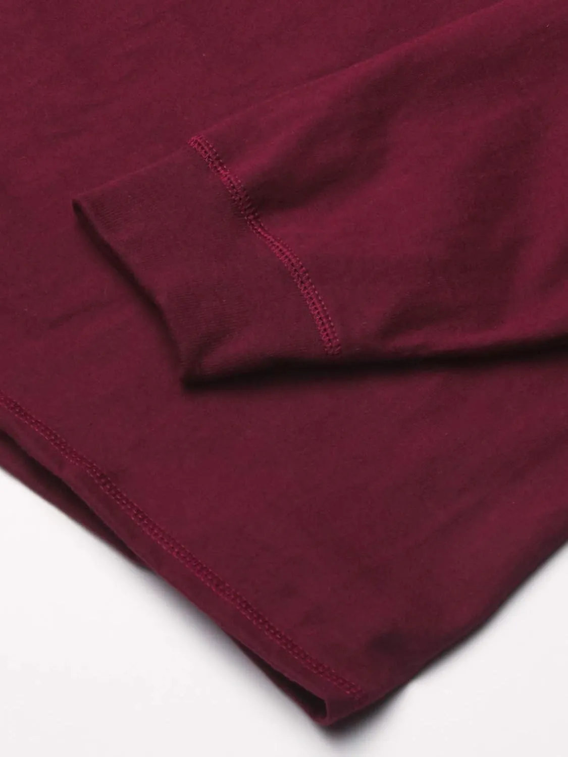 Hanes T Beefyt Henley, Men's Cotton Long Sleeve Shirts