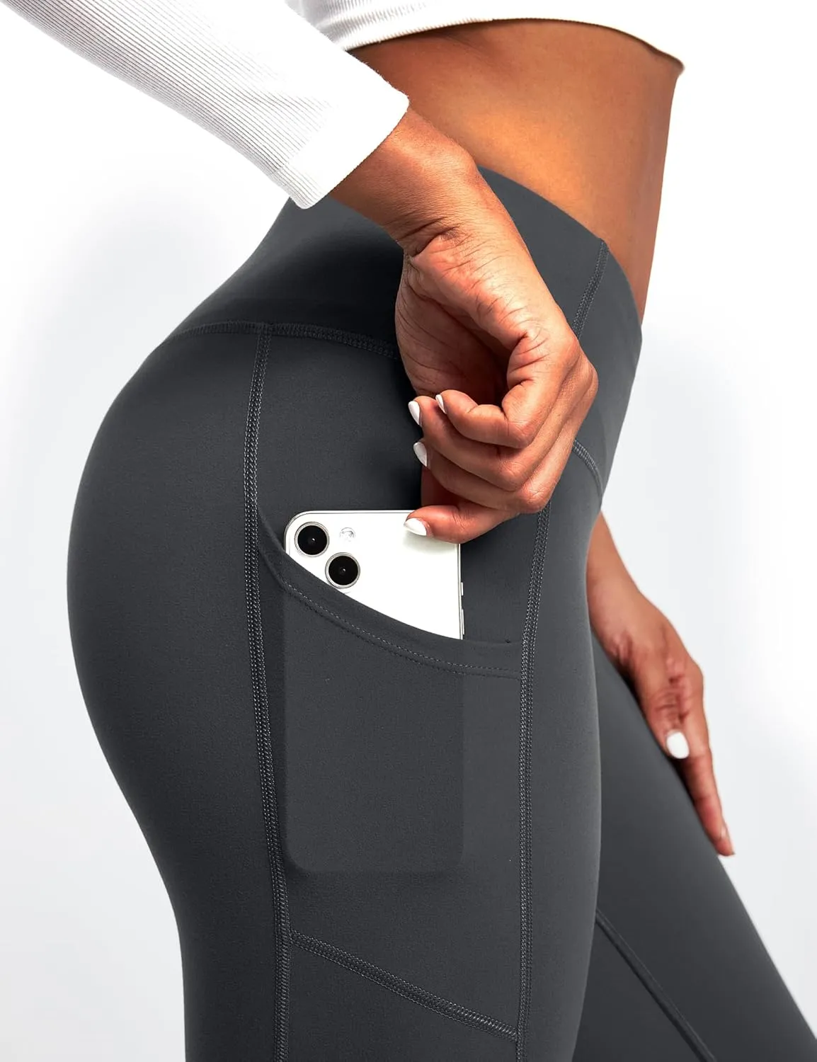 Heathyoga Fleece Lined Leggings with Pockets for Women Thermal Leggings Warm Leggings Women Winter High Waisted Yoga Pants