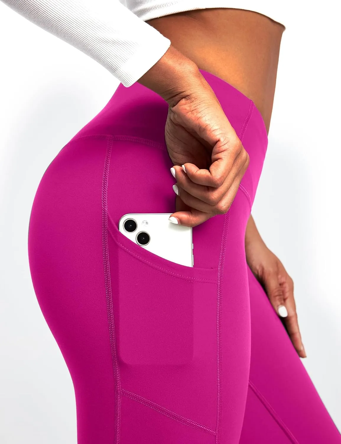 Heathyoga Fleece Lined Leggings with Pockets for Women Thermal Leggings Warm Leggings Women Winter High Waisted Yoga Pants