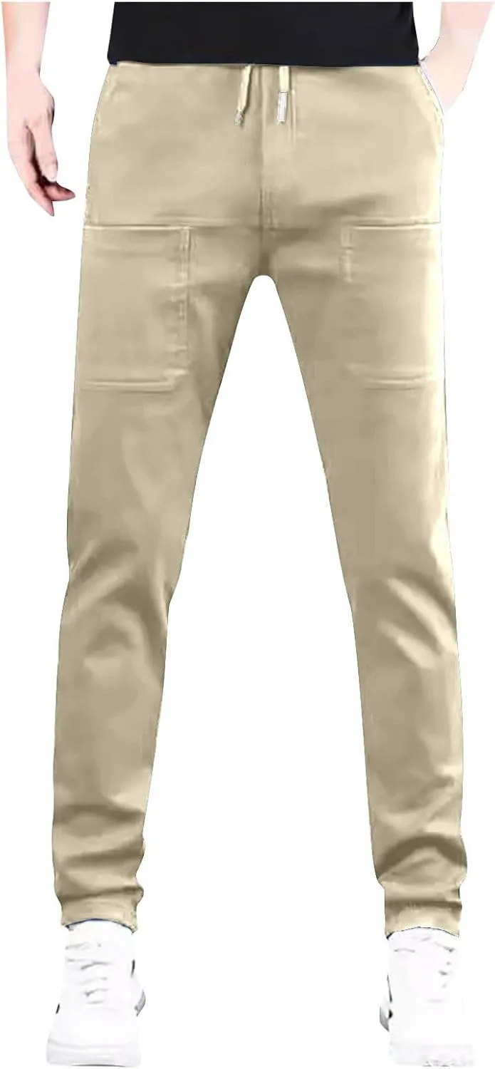 High Stretch Multi Pocket Cargo Pants, Multipants-High Stretch Multi-Pocket Durable Cargo Pants, Hiking Pants for Men