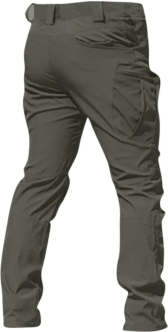 Hiking Pants Men Outdoor Travel Camping Cargo Work Pants Ripstop Resistant Waterproof Pockets Flexcamo Tactical Pant