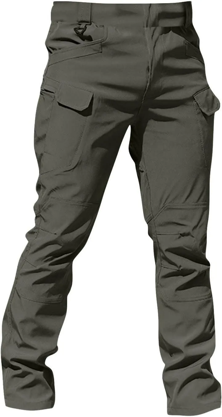 Hiking Pants Men Outdoor Travel Camping Cargo Work Pants Ripstop Resistant Waterproof Pockets Flexcamo Tactical Pant