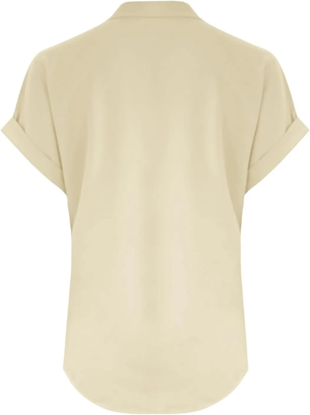 Linen Shirts for Women 2025 Summer Casual Button Down V Neck Short Sleeve Tops Comfy Trendy Business Work Blouses