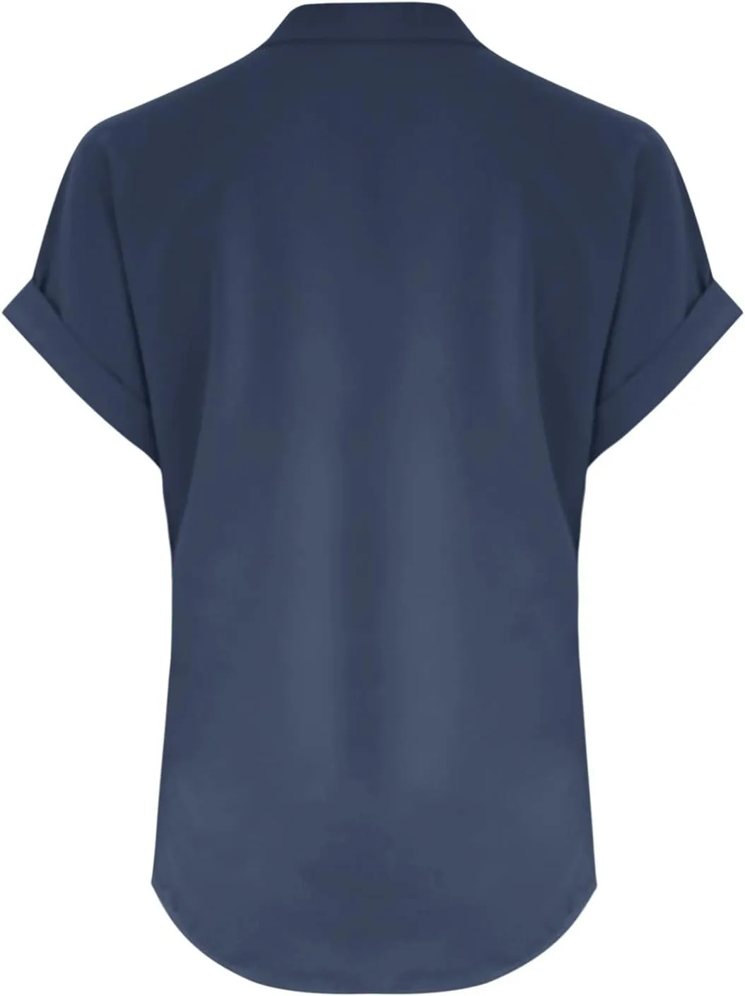 Linen Shirts for Women Loose Fit Vacation Short Sleeve Boho Tops Casual Button Up V Neck T Shirts Solid Summer Blouse