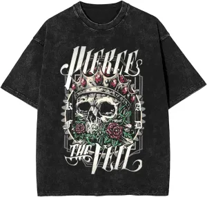 Men Women Unisex Vintage Oversized Drop Shoulder Short Sleeve T-Shirts Cool Shirts Tops