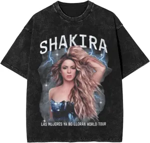 Men Women Unisex Vintage Oversized Drop Shoulder Short Sleeve T-Shirts Cool Shirts Tops