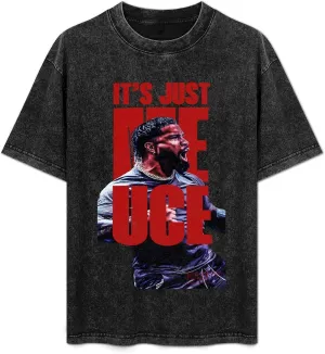 Men Women Vintage Oversized Drop Shoulder Short Sleeve T-Shirts Novelty Wash Solid Tee Top