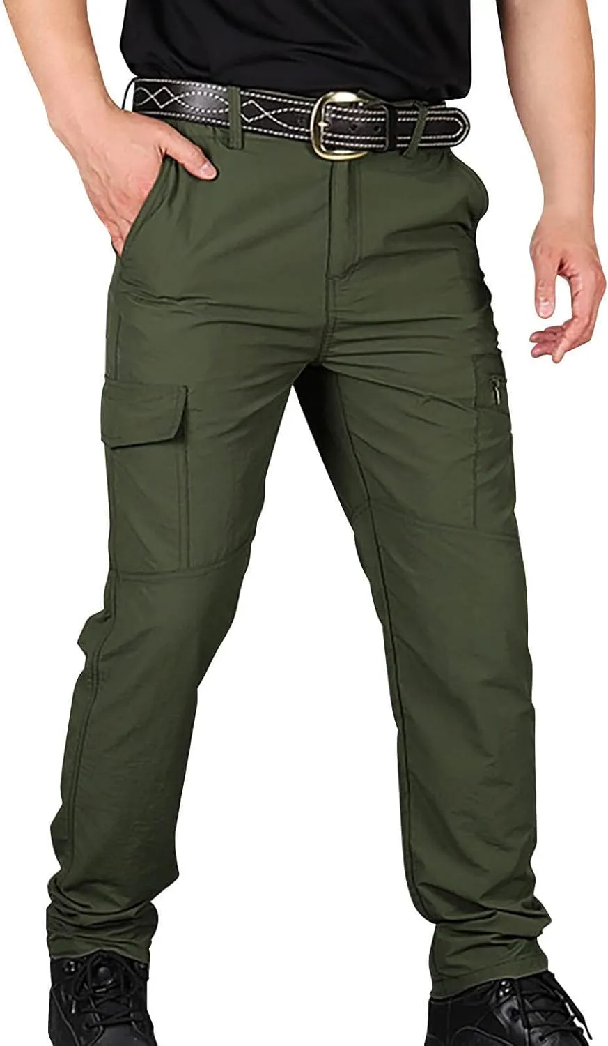 Men Work Pants Work Pants 6 Full Men's Cargo Cargo Pocket Men's Pants Sweatpants for Men Jogging Pants Men Men's