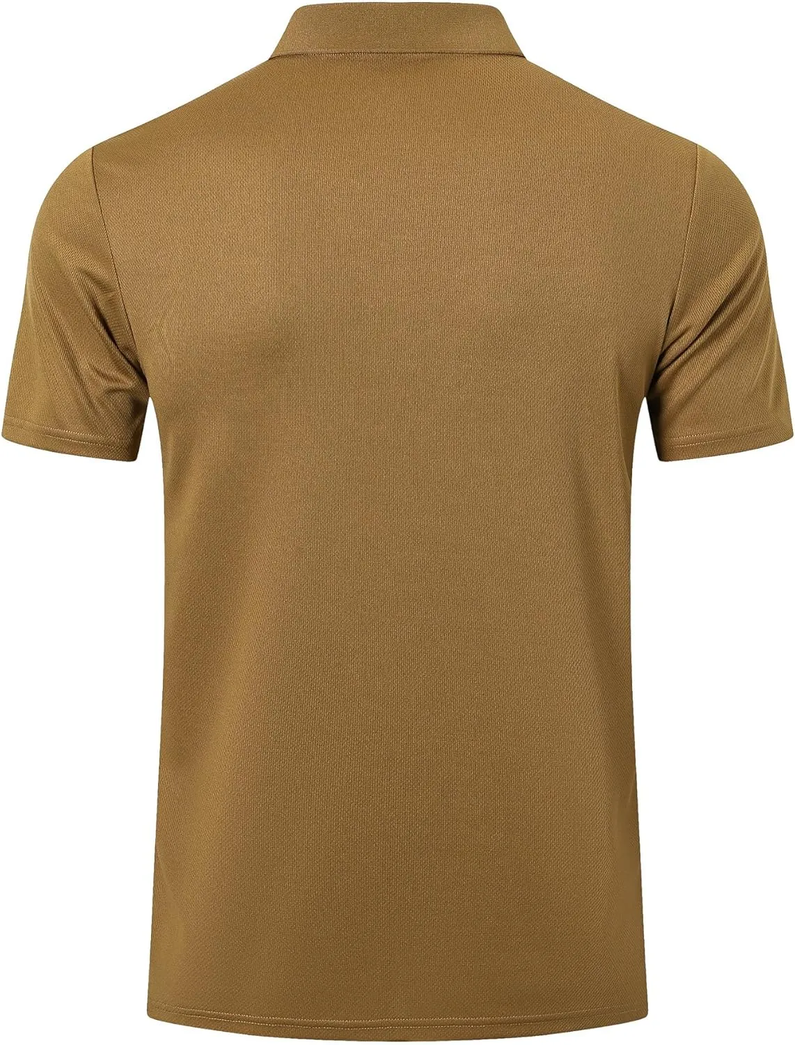 Men’s 3 Pack Polo Shirt Moisture Wicking Quick Dry Performance Athletic Short Sleeve Golf Shirt