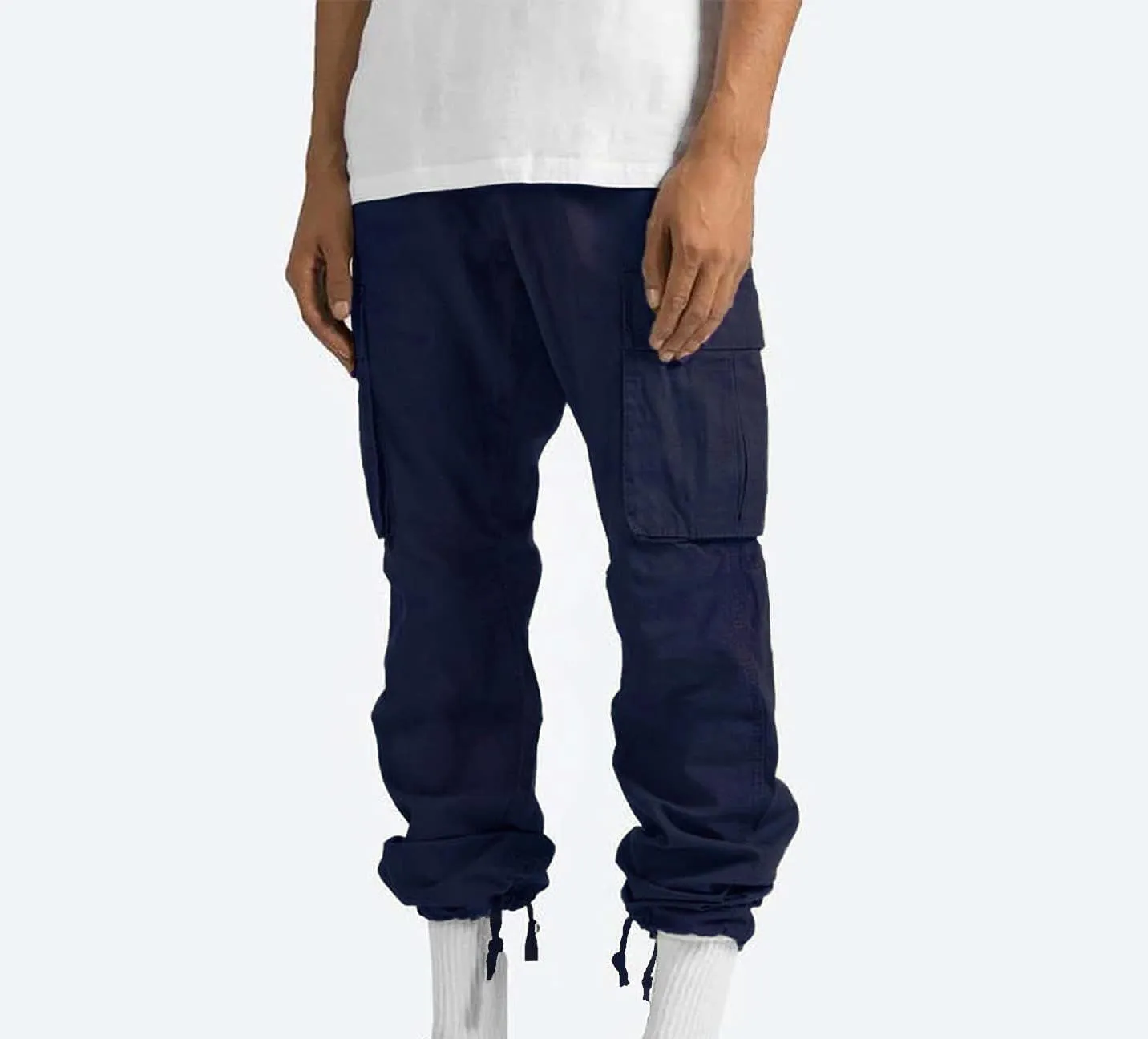 Mens Cargo Pants Lightweight Work Pants Straight Leg Sweatpants Casual Loose Fit Joggers Workout Sport Athletic Pants