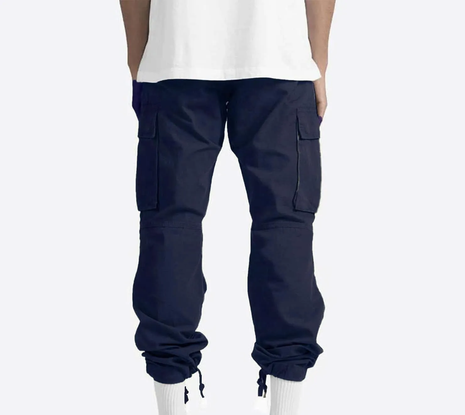 Mens Cargo Pants Lightweight Work Pants Straight Leg Sweatpants Casual Loose Fit Joggers Workout Sport Athletic Pants
