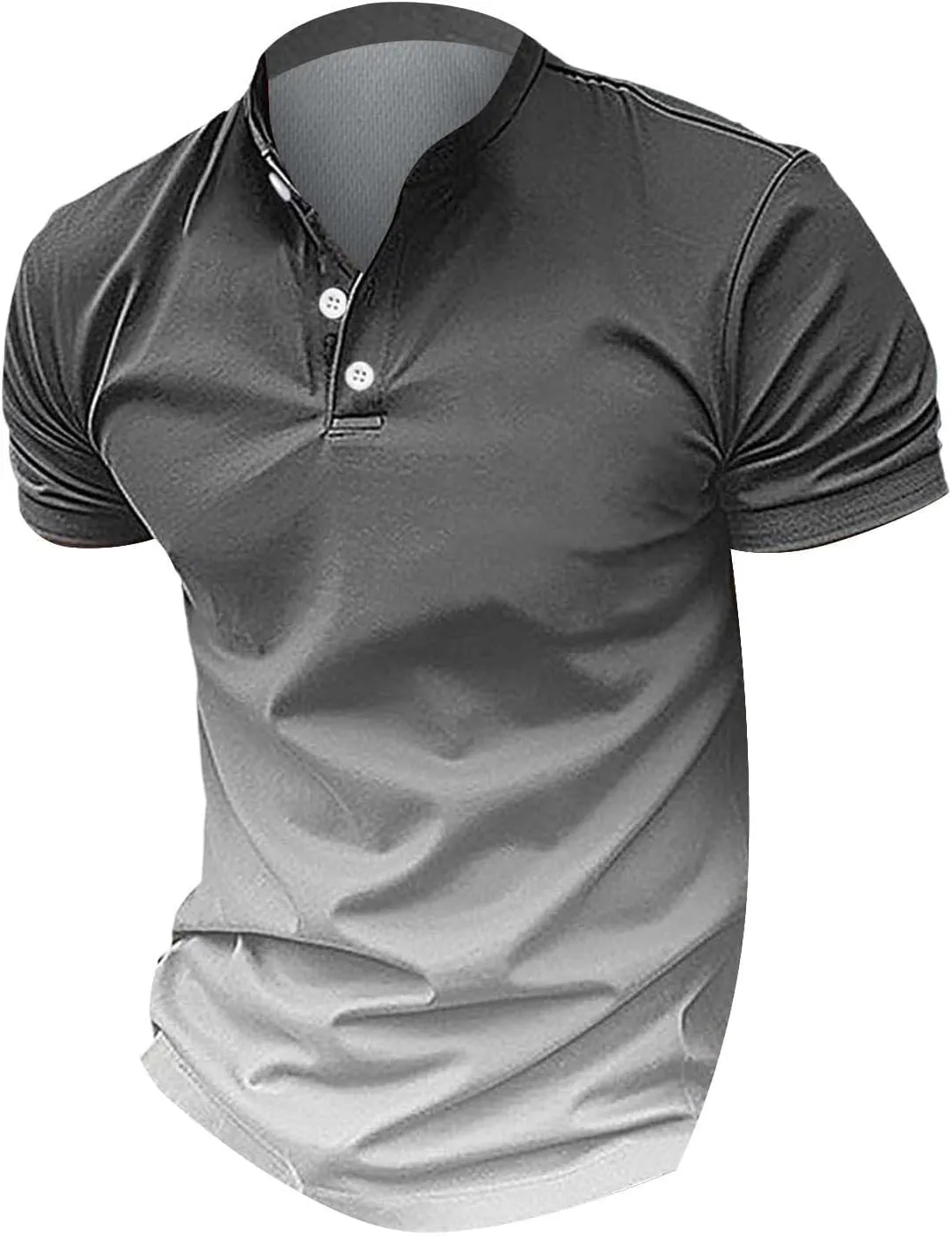 Mens Fashion Polo Shirts Casual Short Sleeve T Shirt Striped Moisture Wicking Golf Shirts Tops Spring Summer Pullover