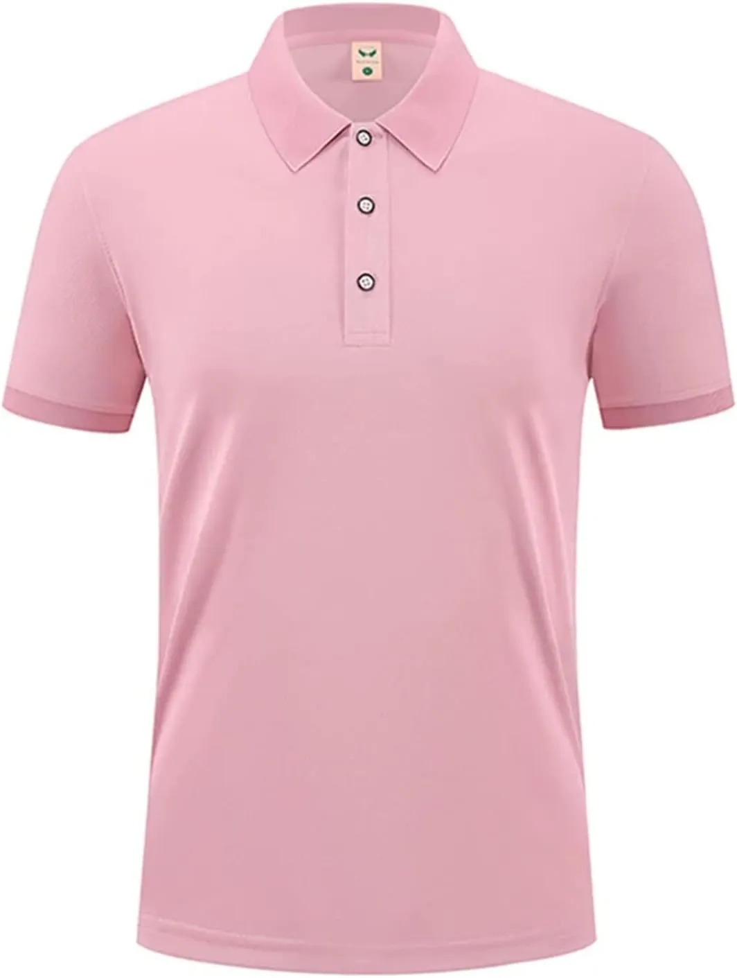 Mens Ice Silk Polo Shirt High-End T-Shirt Solid Color Short Sleeve Non-Marking Casual Lapels Business Thin Menswear