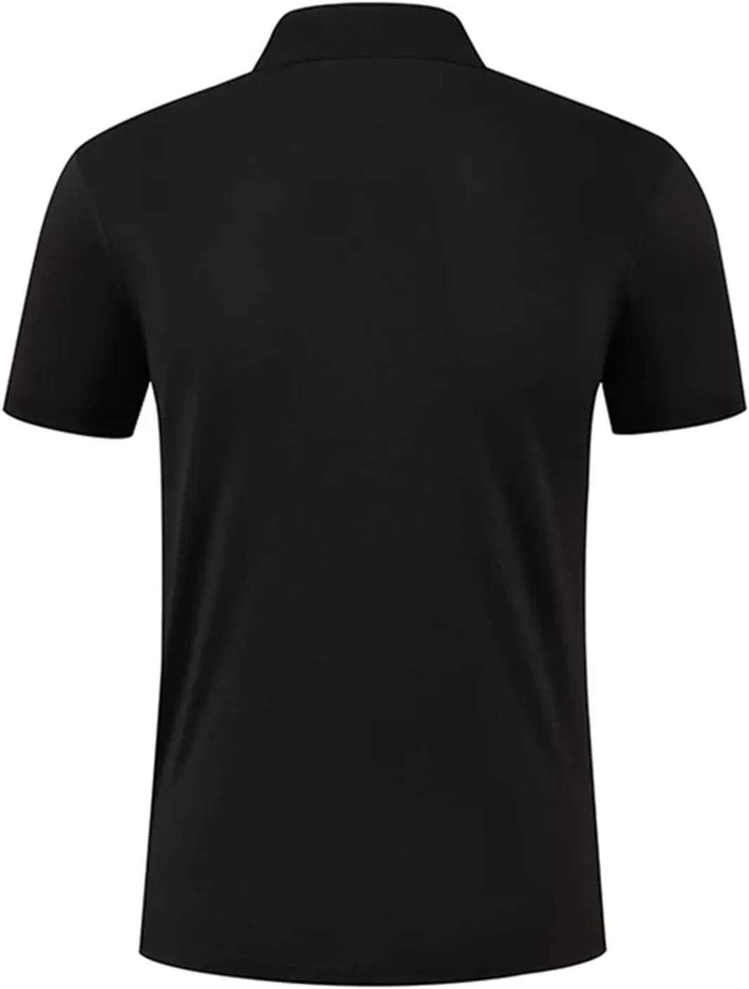 Mens Ice Silk Polo Shirt High-End T-Shirt Solid Color Short Sleeve Non-Marking Casual Lapels Business Thin Menswear